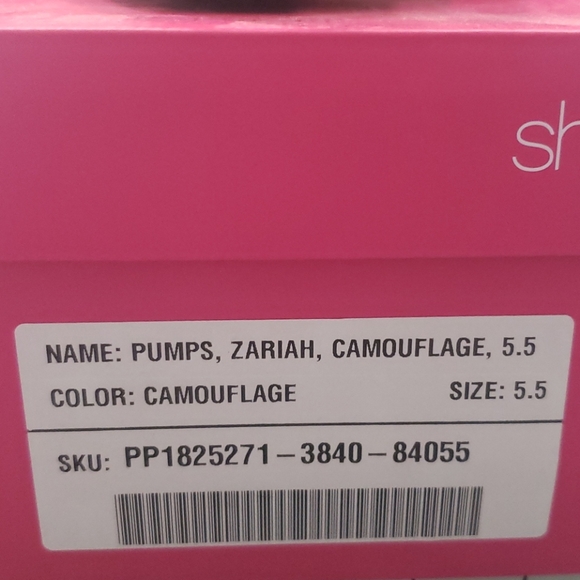 Shoedazzle camo heels - Picture 3 of 4